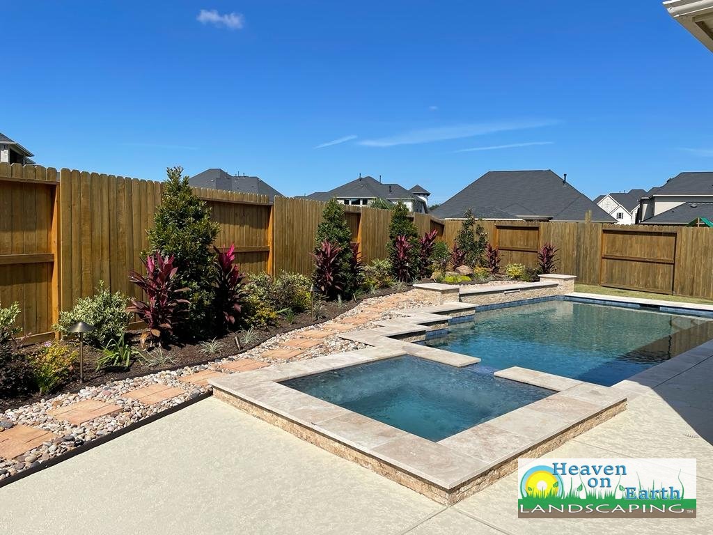 Pond and water feature